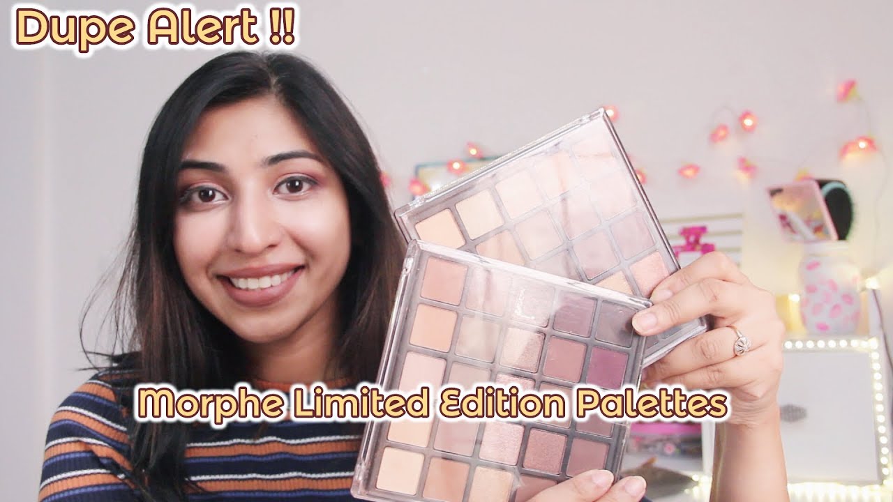 DUPE ALERT | Morphe 25A and 25B Limited Edition DUPES