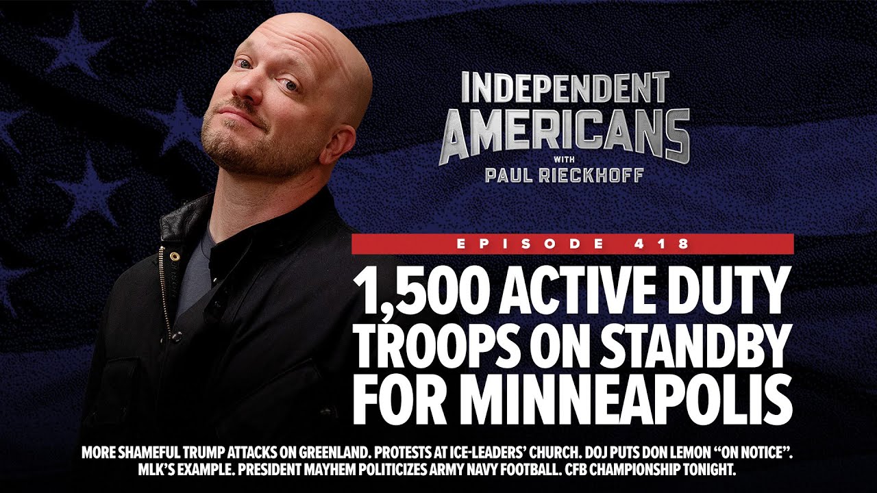 1,500 Active Duty Troops on Standby for Minneapolis w/Paul Rieckhoff.