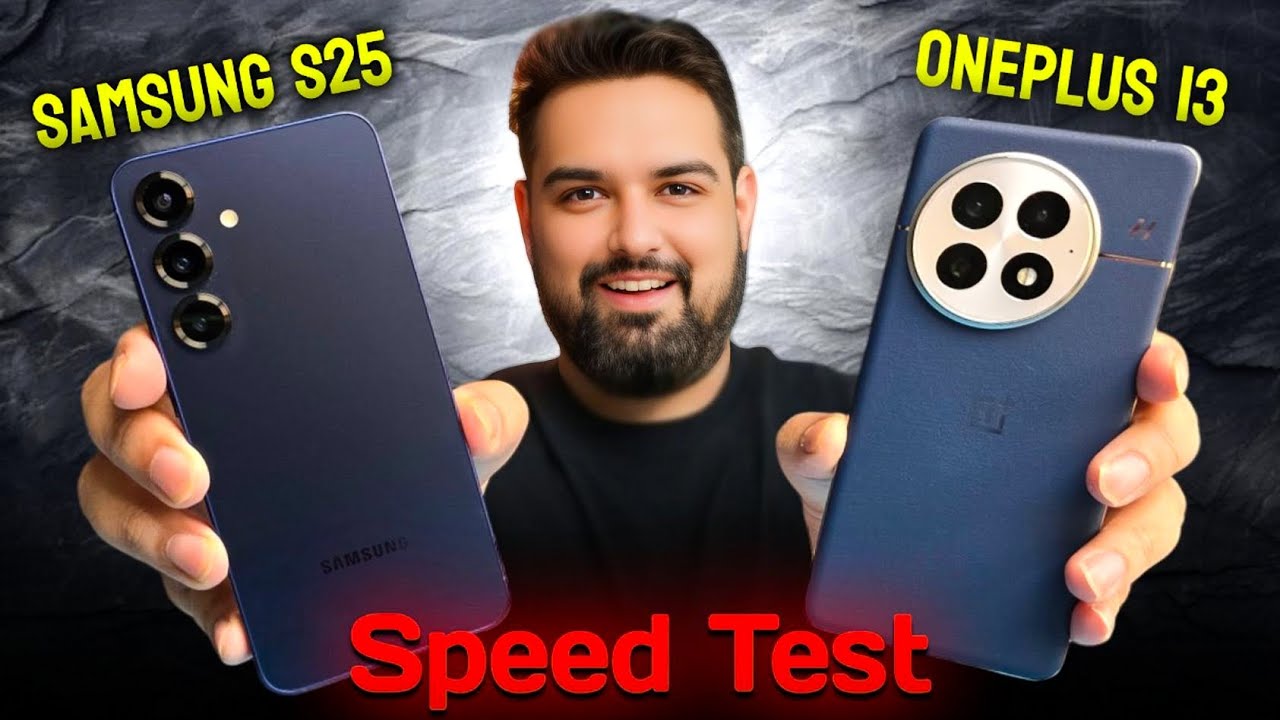 Samsung S25 vs Oneplus 13 Speed Test || Benchmark Test || RAM Management Test