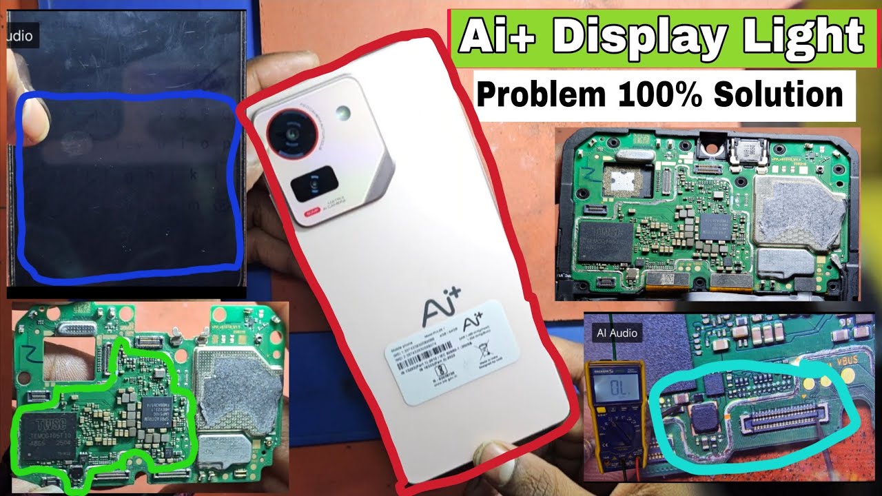 Ai+ Display Light Problem 100% Solution || New Mobile New Phone Display Blank Screen Display Light 