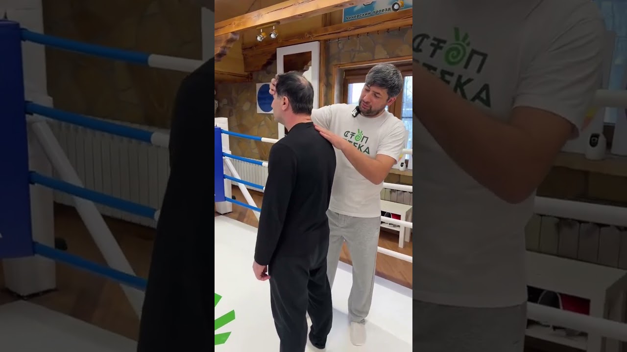 Специалист Физиопрактики Магомед Парпачев сдаёт очередной экзамен по Физиопрактике. Правка. Массаж.