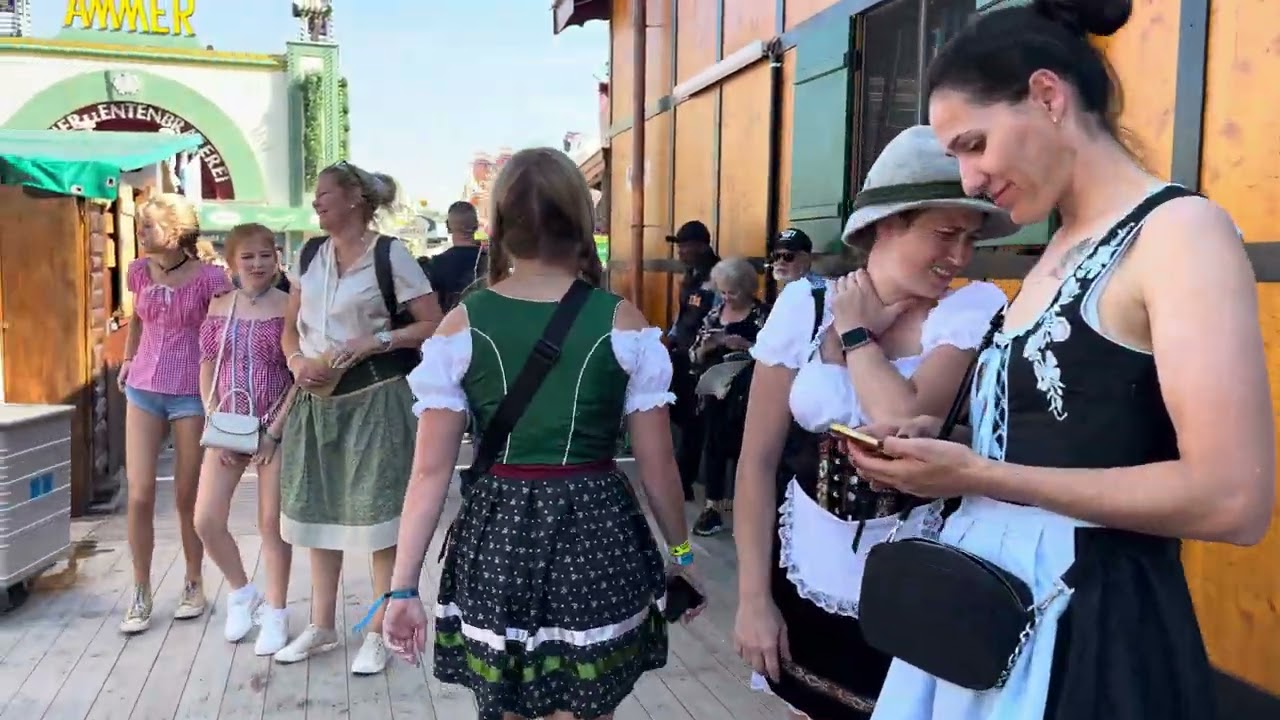 🎉 Oktoberfest – Fest Tent Vibes & Outdoor Fun ✨#viral #Oktoberfest #munich #viral #Wiesn #Bavaria