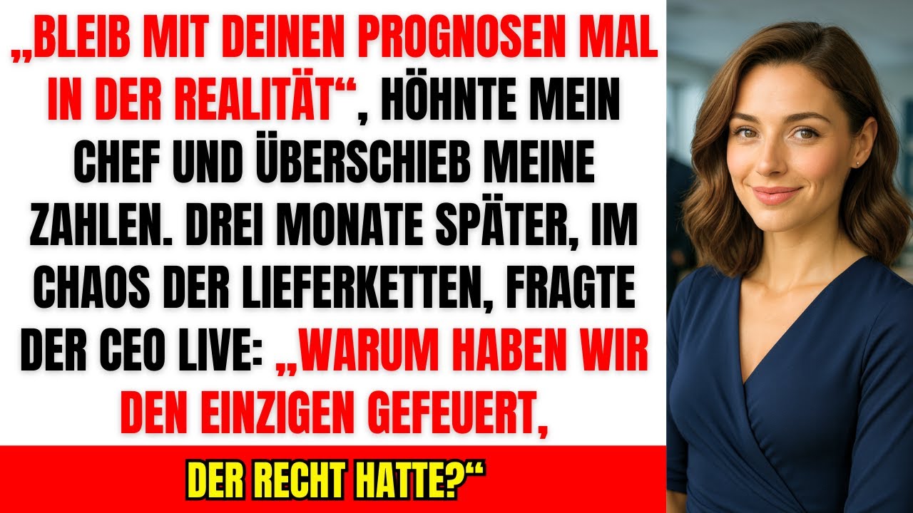 Sie feuerten die einzige Analystin, die alles richtig sah – CEO Live-Stream entlarvt alles!