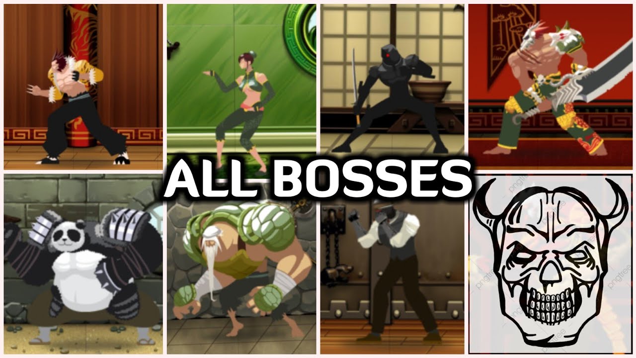 KungFu Quest The Jade Tower - All Bosses Fights & Ending