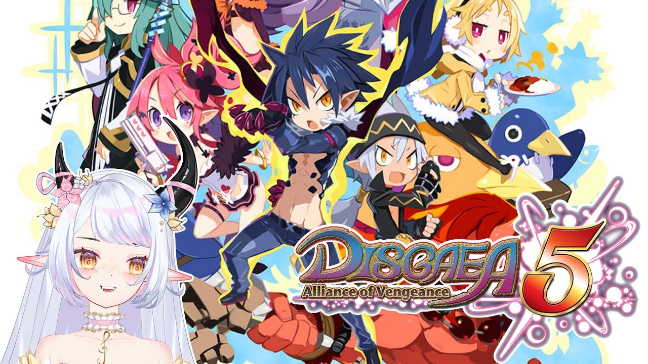 [Disgaea 5] Back to my roots as a streamer, a Disgaea game (part 1)