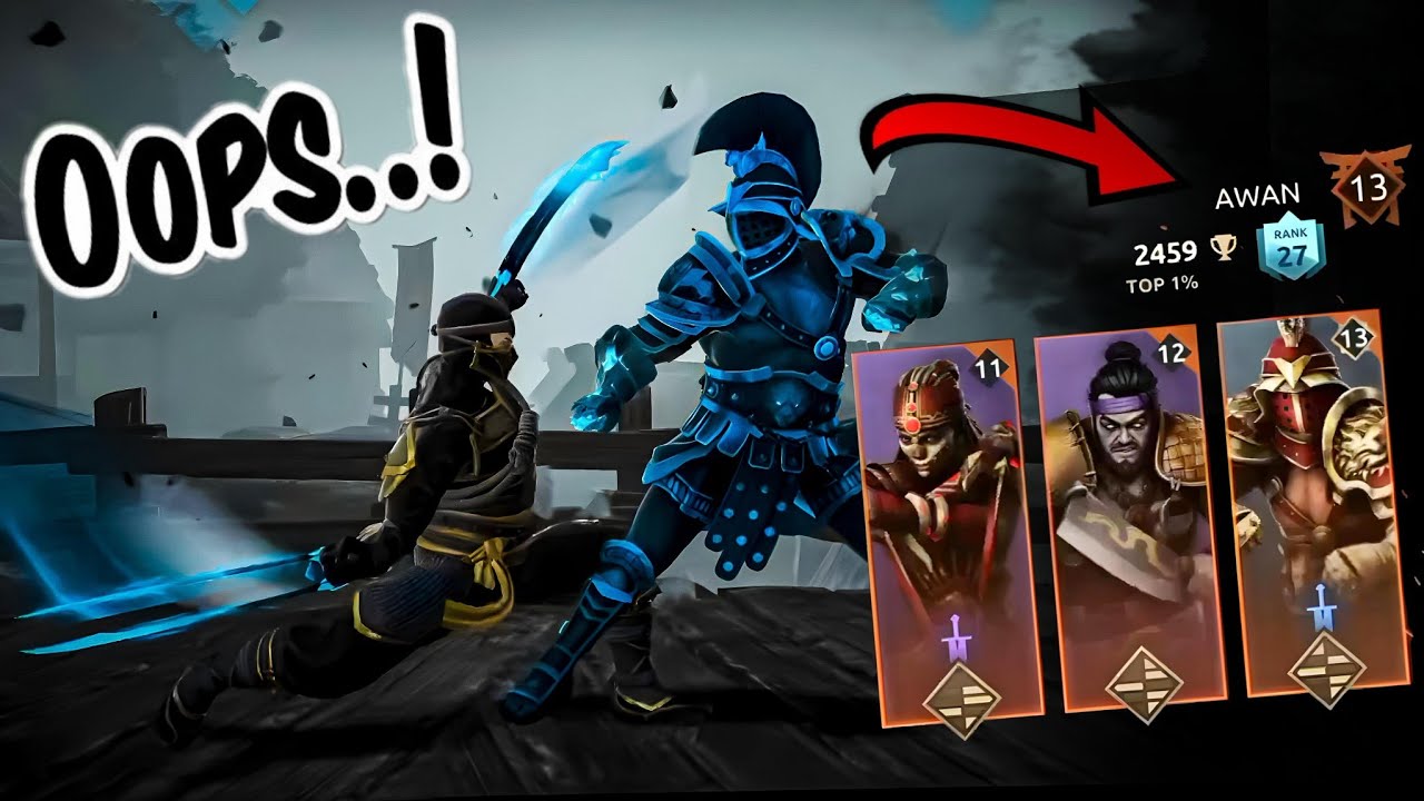 When IGN Clearly DEFINES Your PLAYSTYLE! | Shadow Fight 4 Arena