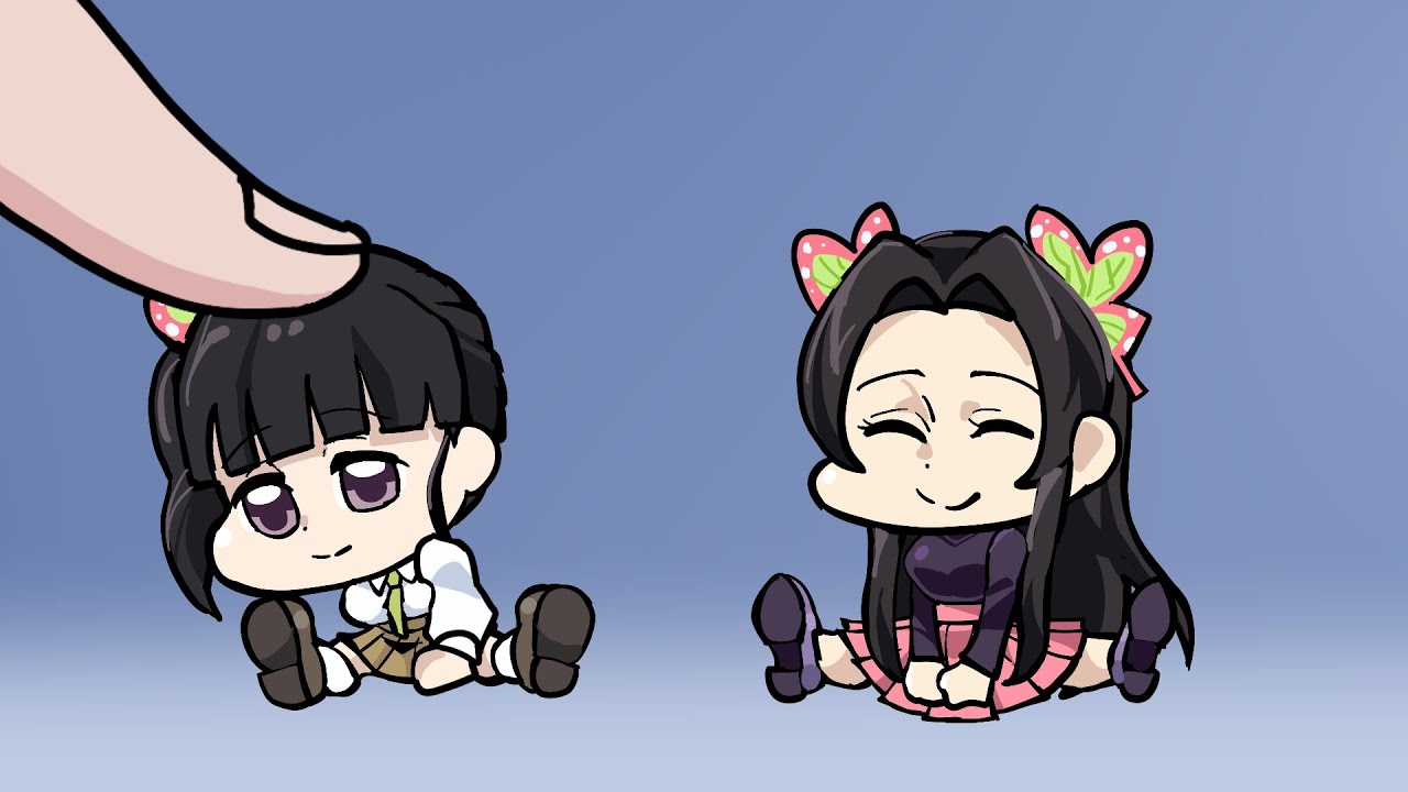 Anime Chibi Demon Slayer vs Finger | ALL COMPLETE 4