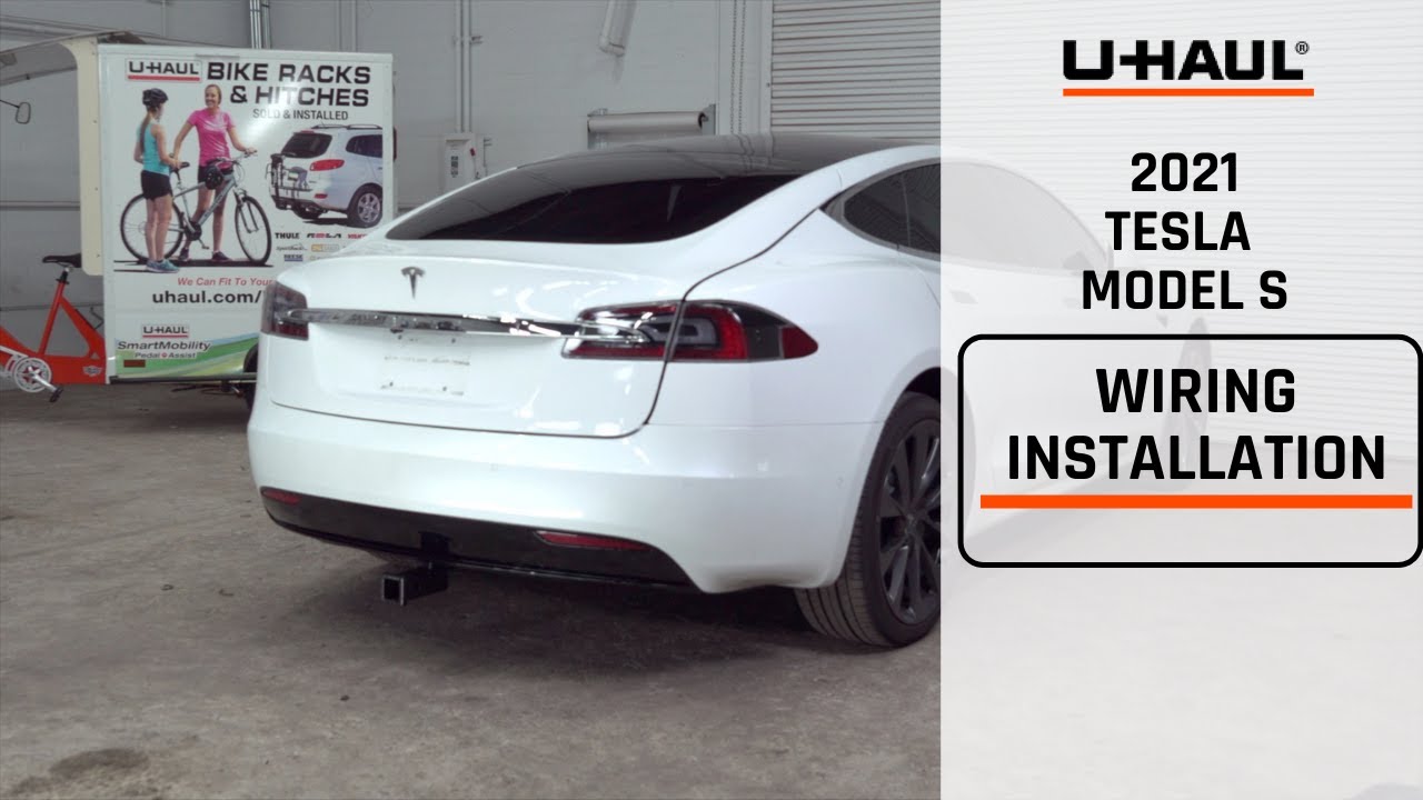 2021 Tesla Model S Trailer Wiring Harness Installation