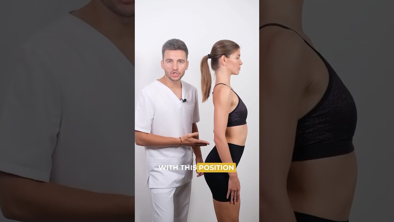 EXERCISE FROM HYPERLORDOSIS 🔥 #osteopathy #posture #lowerbackpain #facefitness #bodycare #health