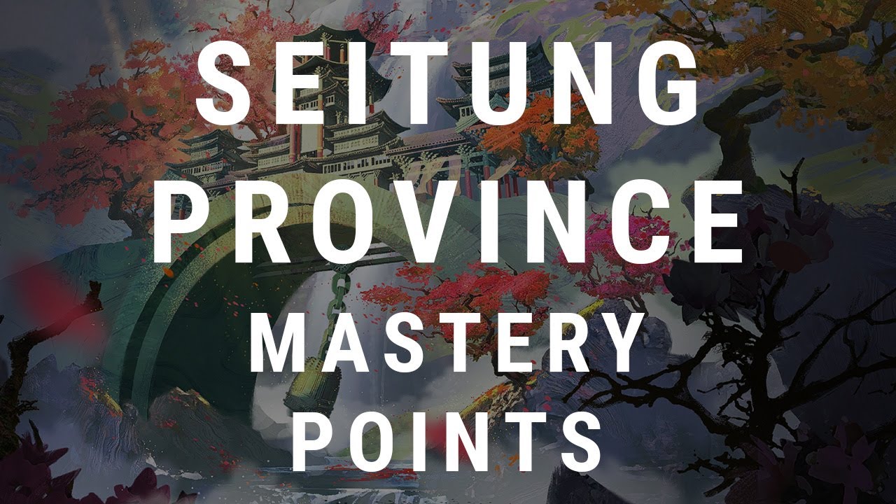 All Seitung Province Mastery Points Using Only Springer | GUILD WARS 2 END OF DRAGONS