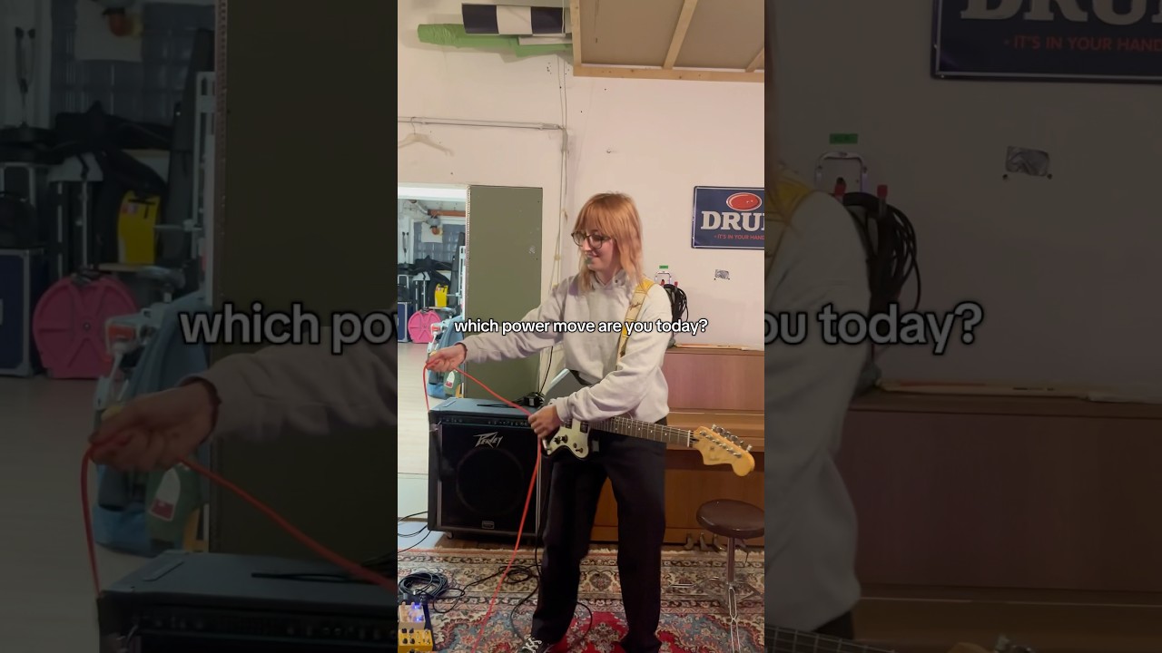1,2,3 or 4? 🤘#femaleartist #indieartist #alternativerock #band #bandshorts #indierock #rehearsal