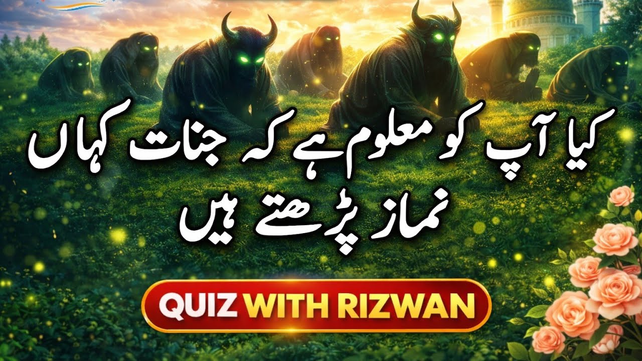 Kya Aap Jante Hain? Jinnat Kahan Namaz Parhte Hain? Hairan Kun Haqeeqat! 😮