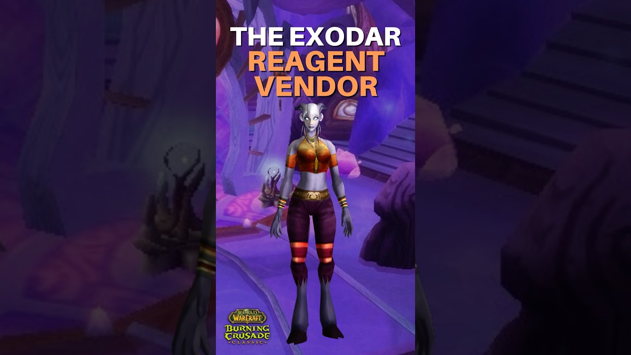 Местонахождение поставщика реагентов Exodar (будет уточнено позже, версия Classic)