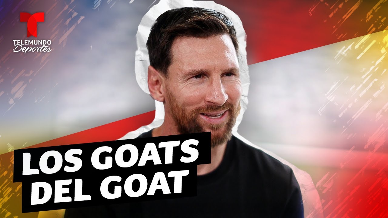 Messi: “Maradona es el ídolo. Me gustan Jordan, Federer, Nadal y Djokovic” | Telemundo Deportes