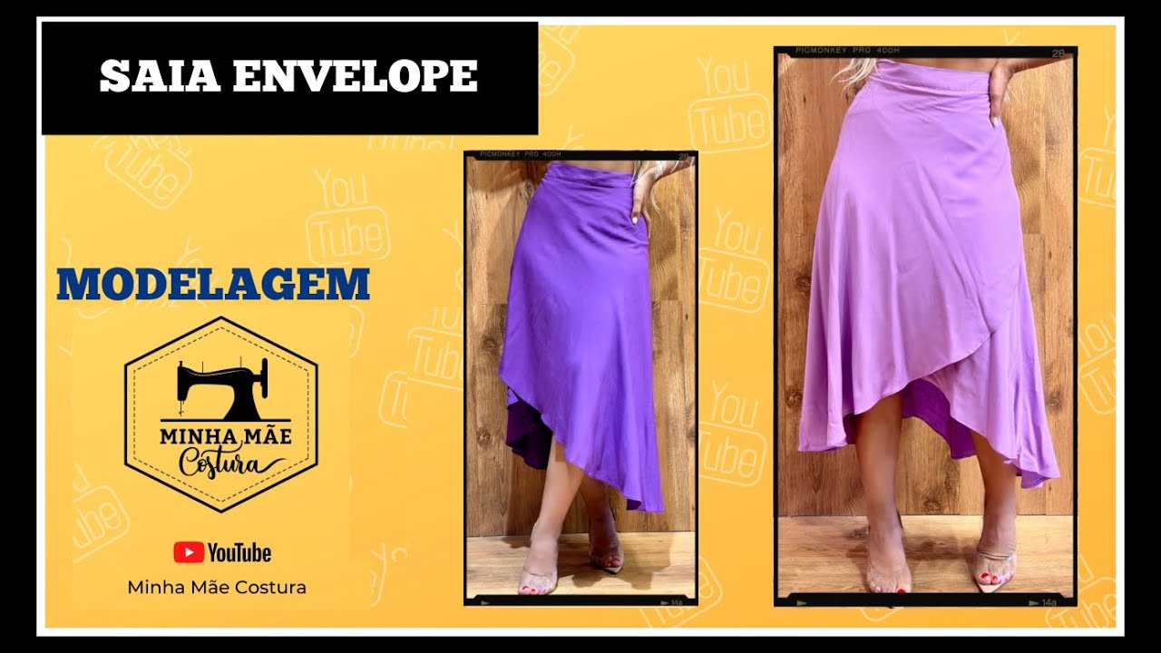 SAIA ENVELOPE - PASSO A PASSO DA MODELAGEM