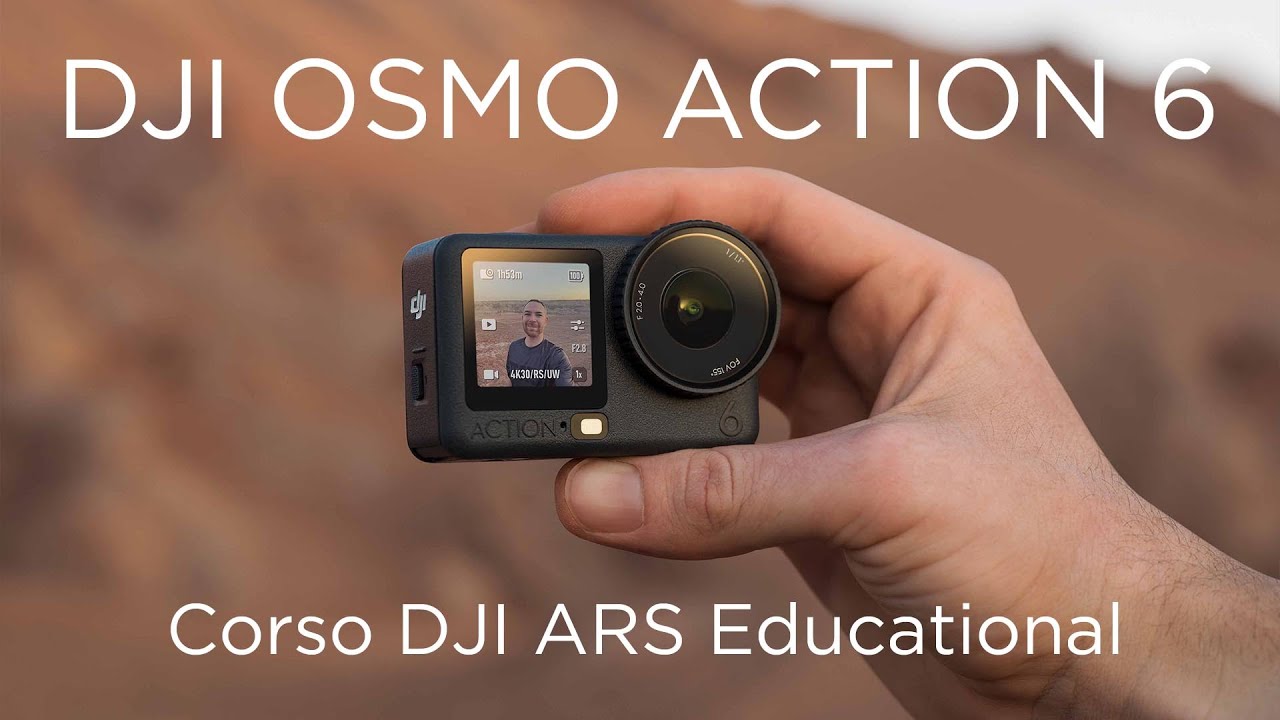 DJI Osmo Action 6 | Corso Certificato DJI Educational