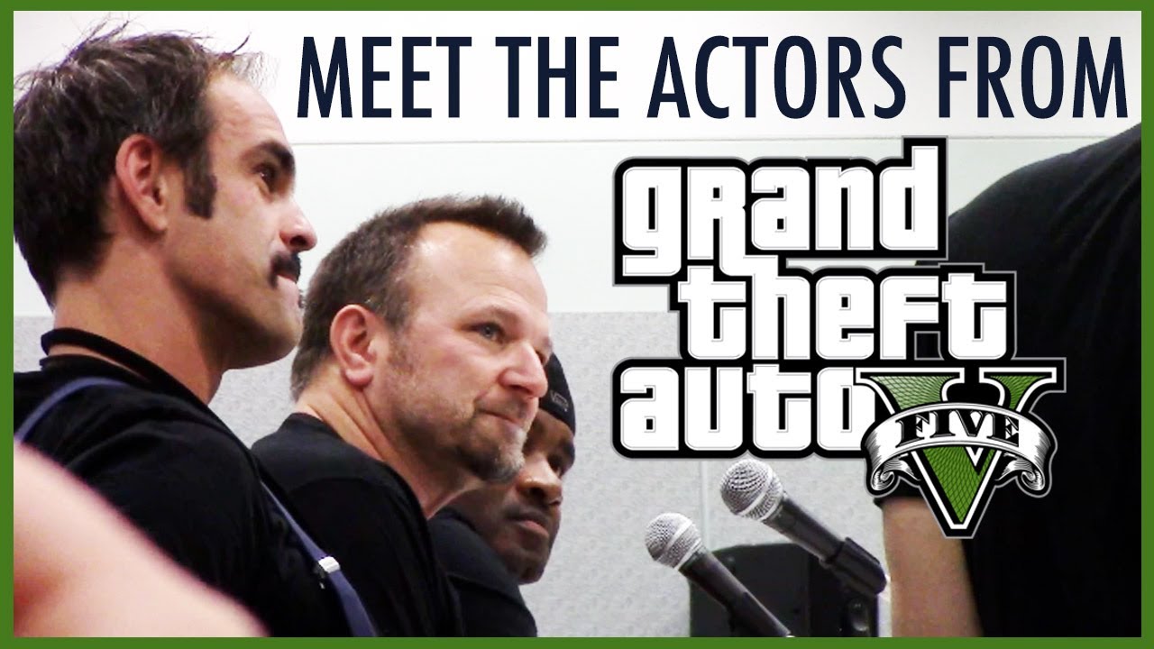 Meet The Actors From GTAV (Comikaze Expo 2013)