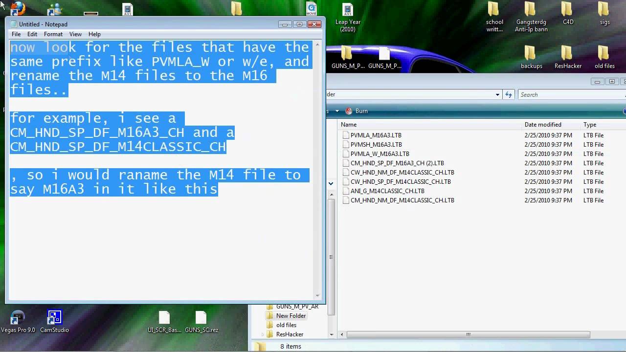 How To Edit .Rez Files(Gun to Gun)
