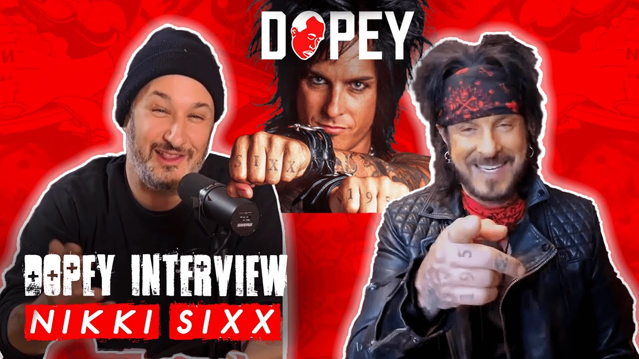 Dopey 343 - NIKKI SIXX! Nikki on drugs, recovery, the Heroin Diaries, Mötley Crüe and much more!