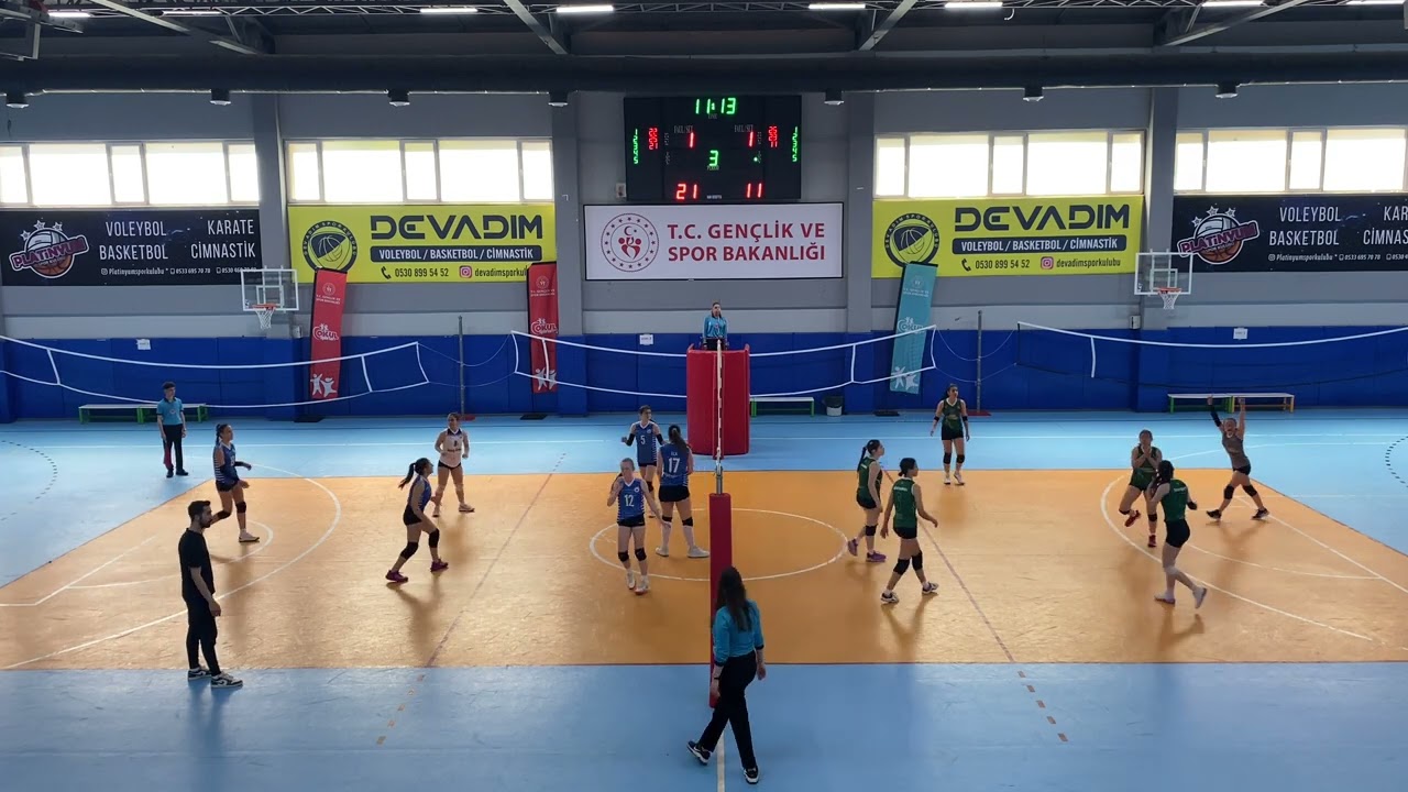 2.Bölüm-Balkan Yeşilbağlar Sk.& Süreyyapaşa A yıldız kızlar istanbul ligi final gurup maçı