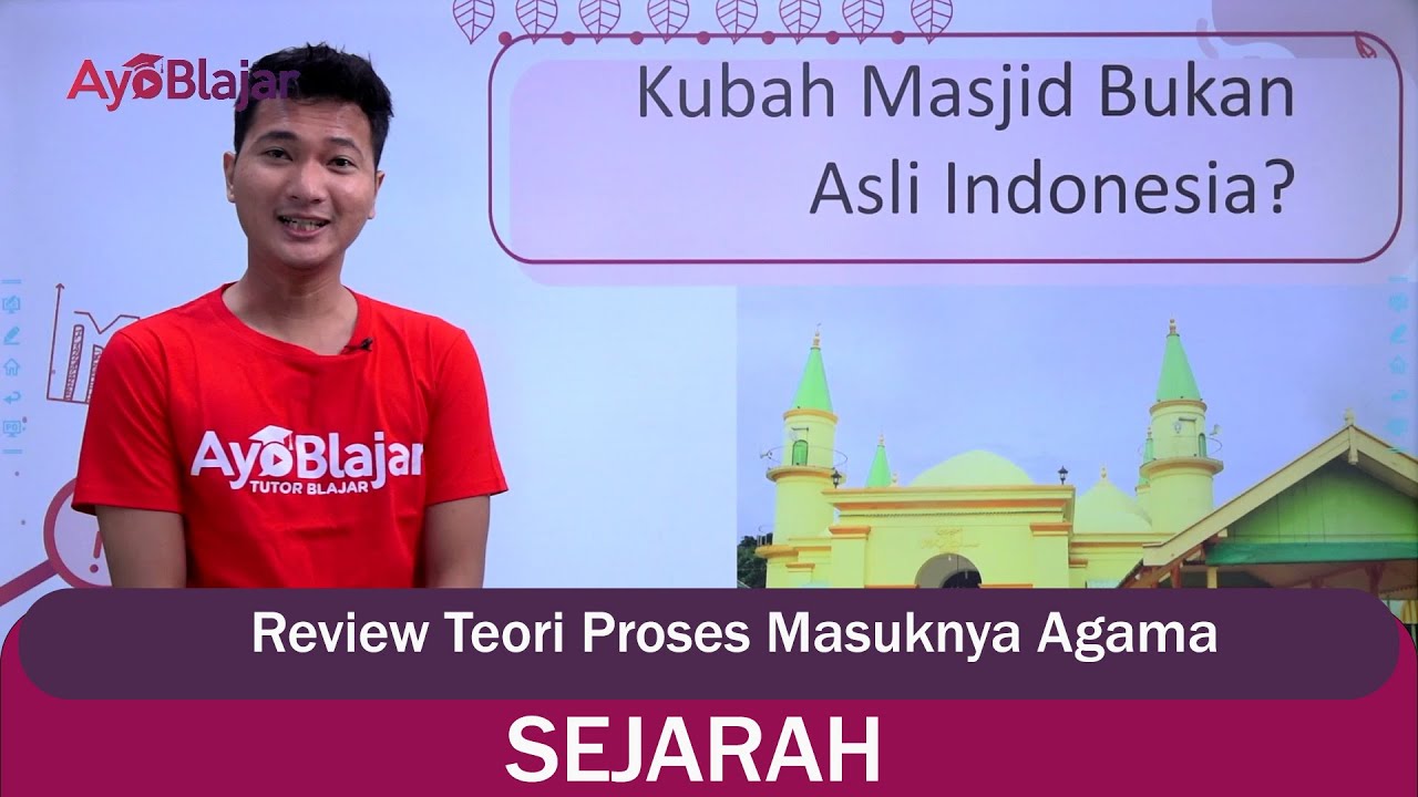 Sejarah - Review Teori Proses Masuknya Agama & Budaya Islam di Indonesia (Kelas 10)