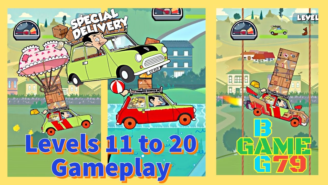 #mrbean SPECIAL DELIVERY - Levels 11 to 20 Complete Gameplay #mrbeanspecialdelivery
