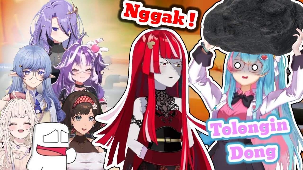 Tim Terbaik Yang Akan Menang ... [Ollie, Moona, Epel, Kanna, Aya, Michi, Rae, Jaret]