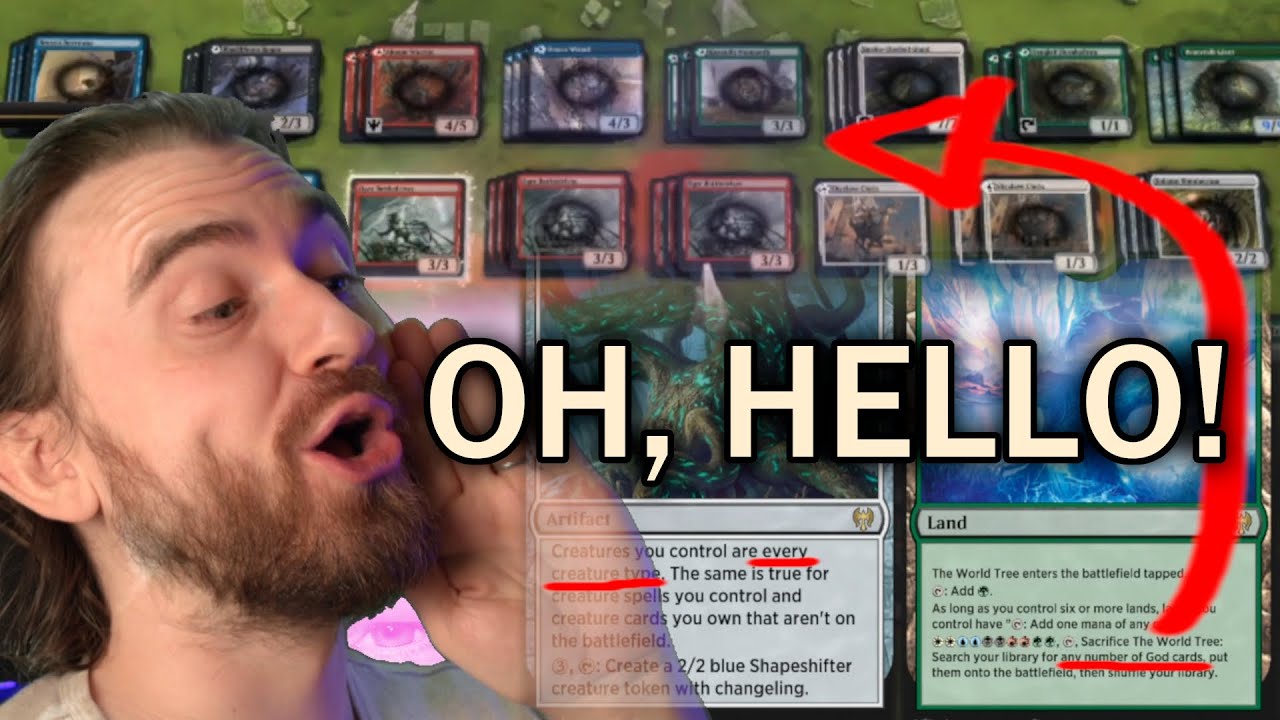 WORLD TREE FETCHED MY DECK, LOL! World Tree Maskwood Nexus Standard MTG Arena