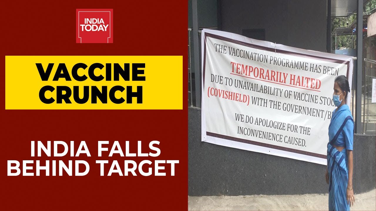 India's Vaccinaton Pace Slows Down Due To Covid Vaccine Shortage | Newstrack