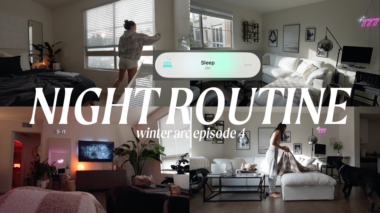 NIGHT ROUTINE TO WAKE UP EARLY | winter arc episode 4: how to wake up early for your workouts