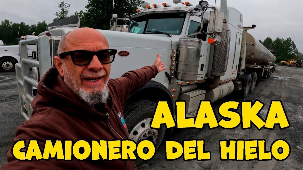 ALASKA ❄️ camionero del hielo 