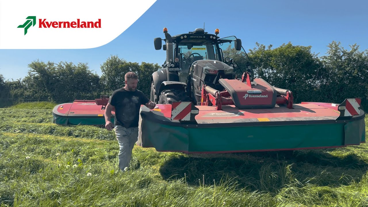Kverneland 5387MT BX Butterfly Mowers Make The Cut at Leeson Stanley Agri Contracting (EN)