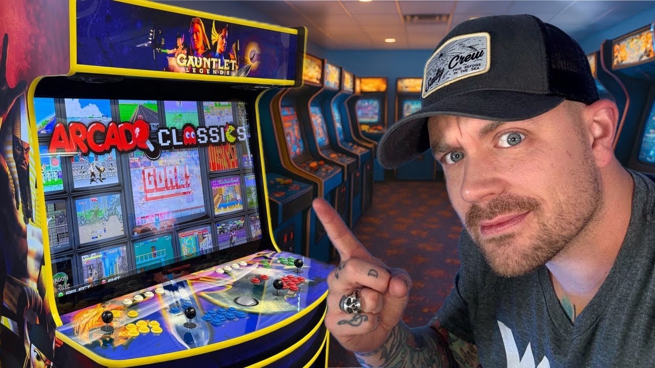 Retro-Cade Made Me A Plug & Play Custom 4 Player Classic Arcade Cabinet!