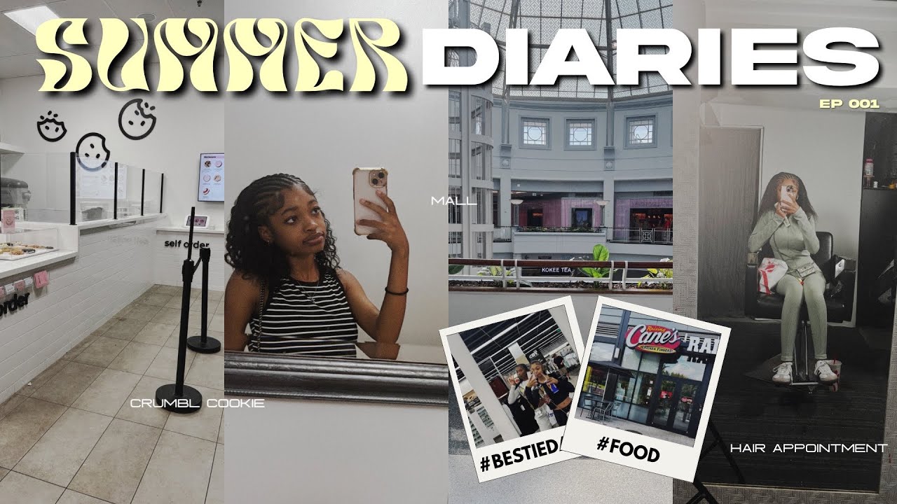 SUMMER DIARIES 001 ☀️🌺|| summer just begunnn!! maintenance, grwm, shopping, bestie date, etc