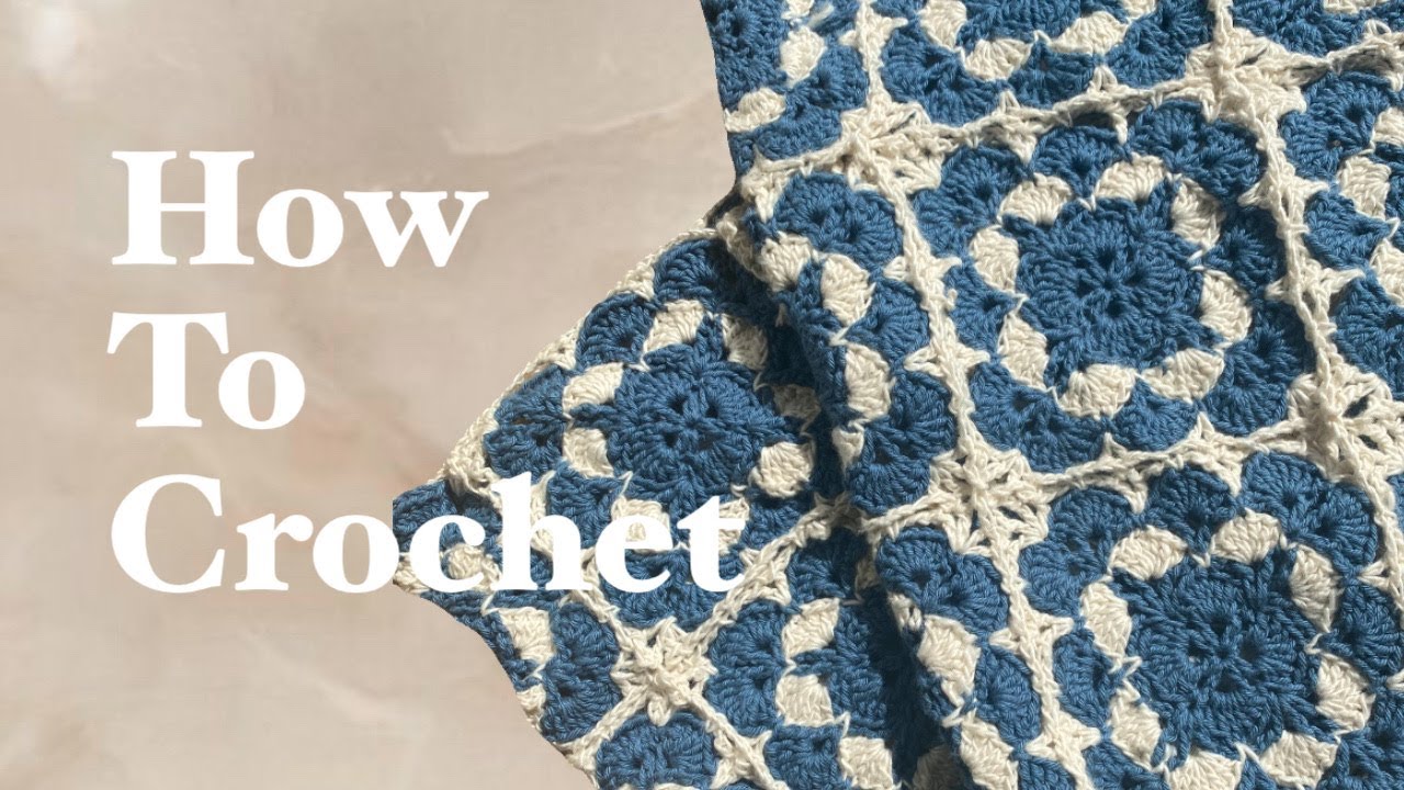 【かぎ棒編み】可愛いモチーフの作り方💙