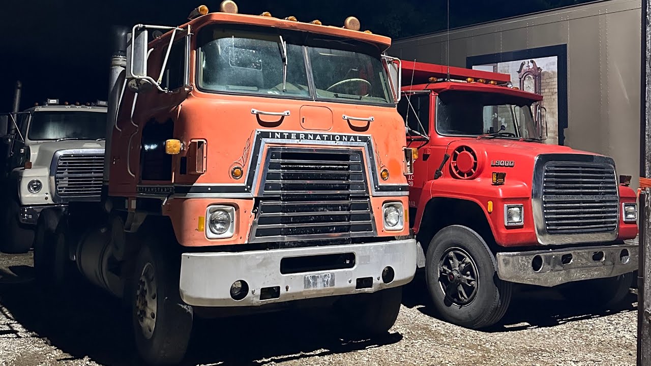 FIRST START IN 8 YEARS…1978 INTERNATIONAL 4070 B CABOVER BIG CAM CUMMINS