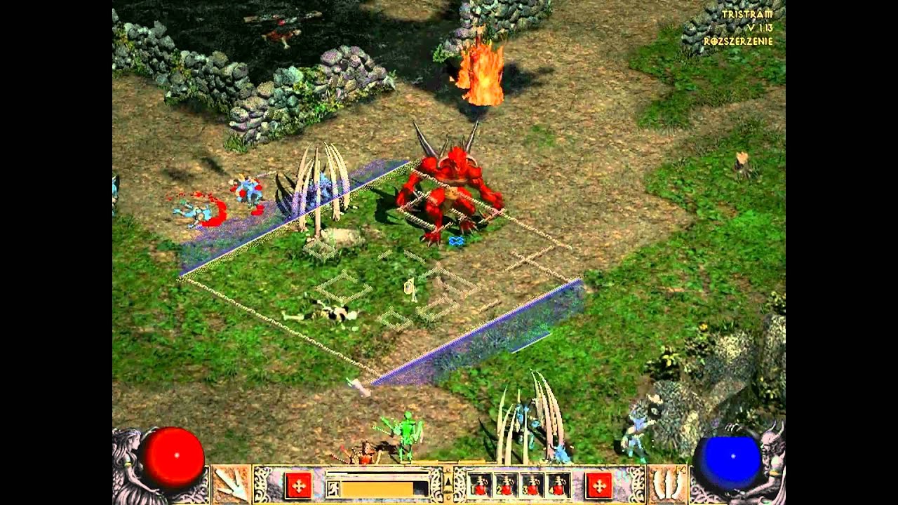 Diablo II Mod: Playing as Diablo Beta by SleepMaster and Nico