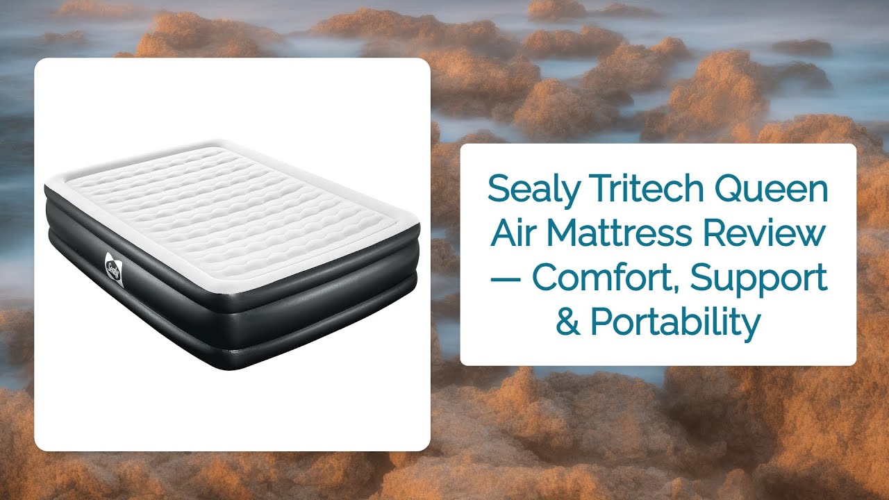 Sealy Tritech Queen Air Mattress Review — Comfort, Support & Portability