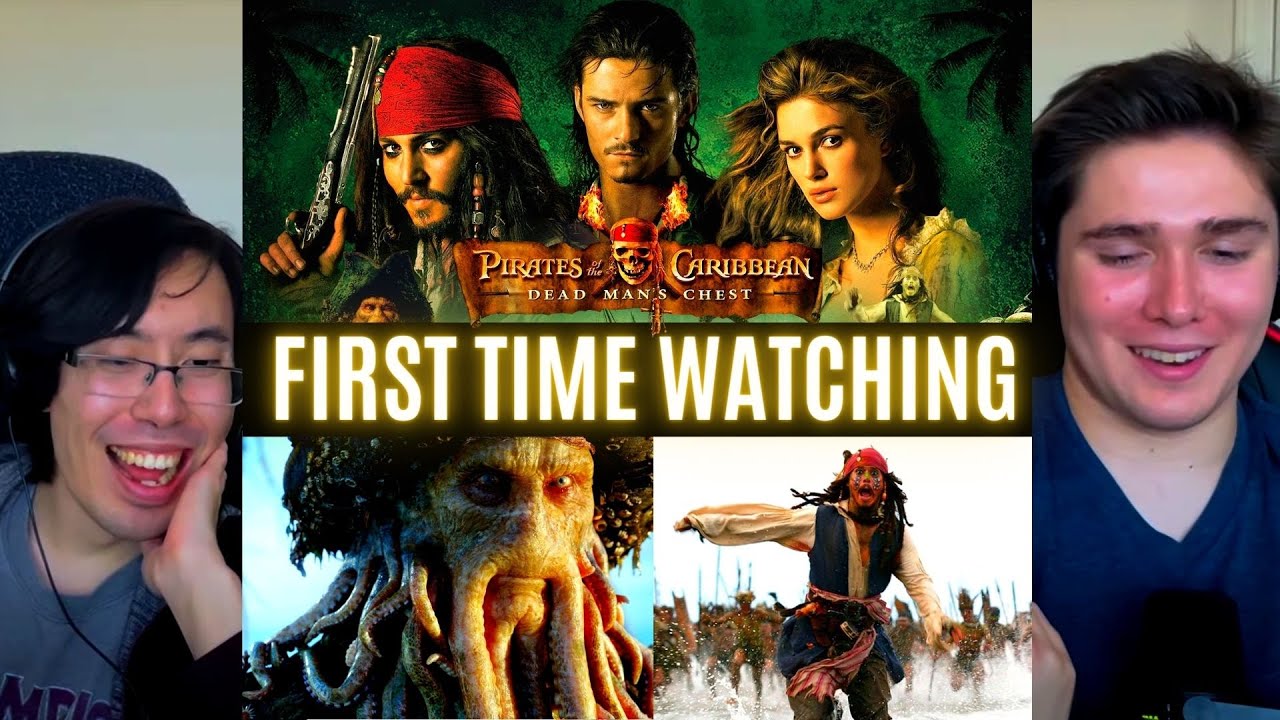 REACTING to *Pirates of the Caribbean 2: Dead Man's Chest* THE BEST ONE?? (First Time Watching)