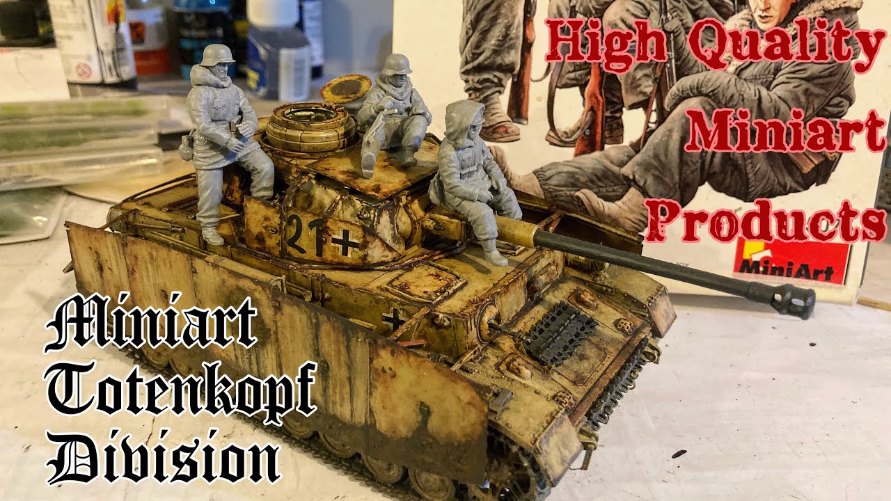 Miniarts Totenkopf Division Kharkov 1943 figure kit review