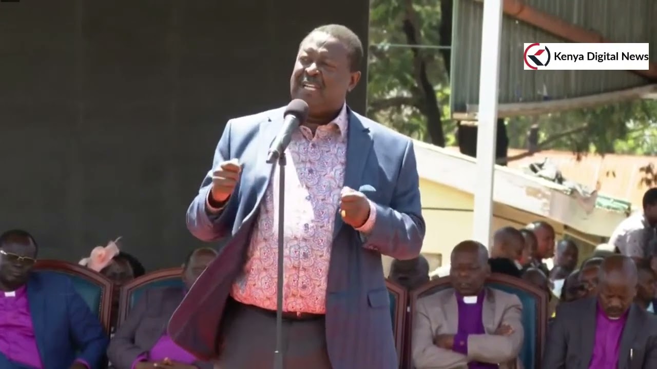 MR EARTHQUAKE!! Mudavadi Amazingly speaks in Bomet!!