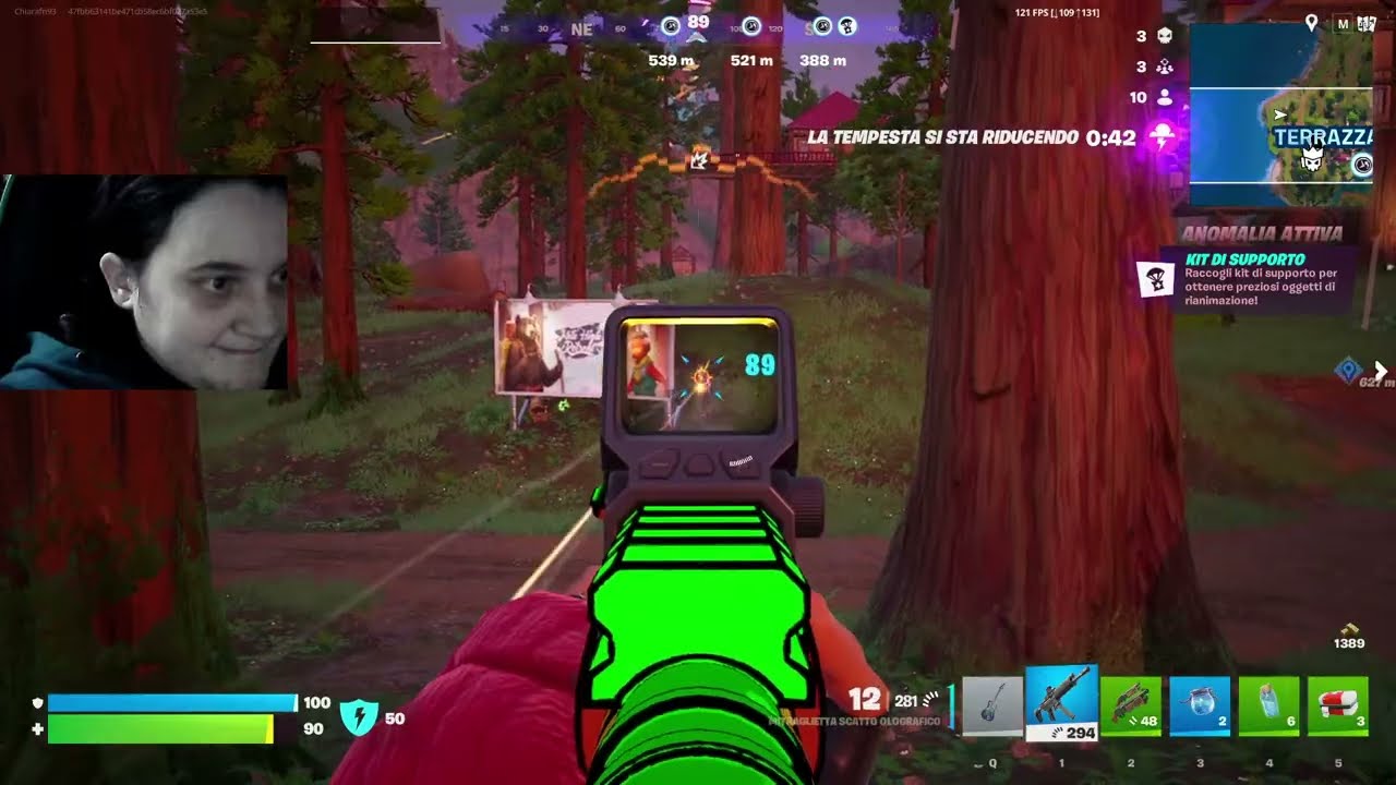 Live di Fortnite: gioco con chi si iscrive!