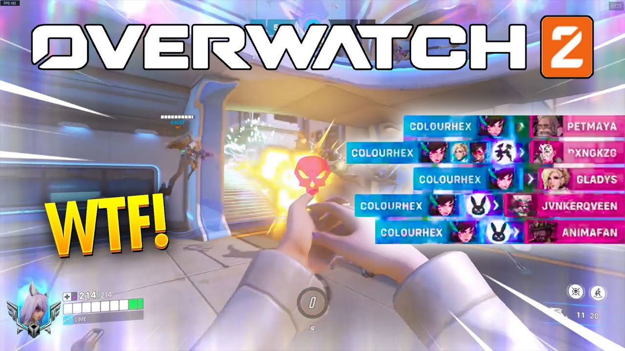 Overwatch 2 — Смешные моменты и лучшие эпизоды #41