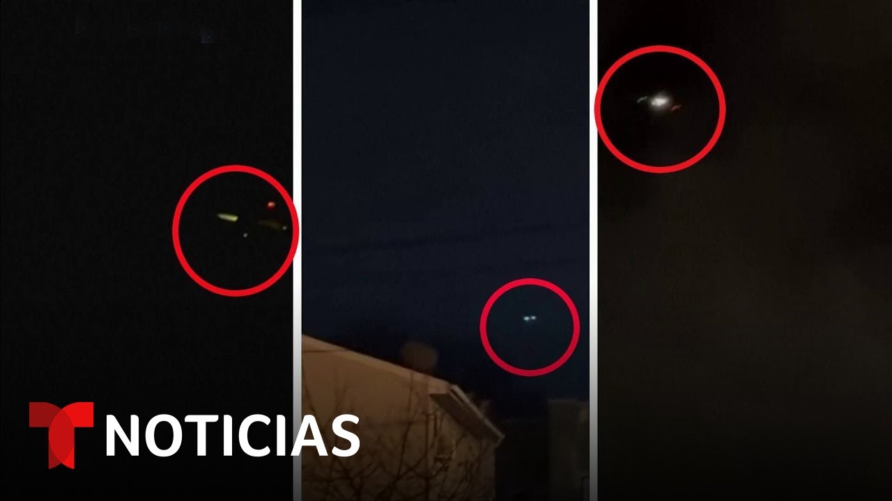 Reportan avistamiento de drones en varios estados del país | Noticias Telemundo