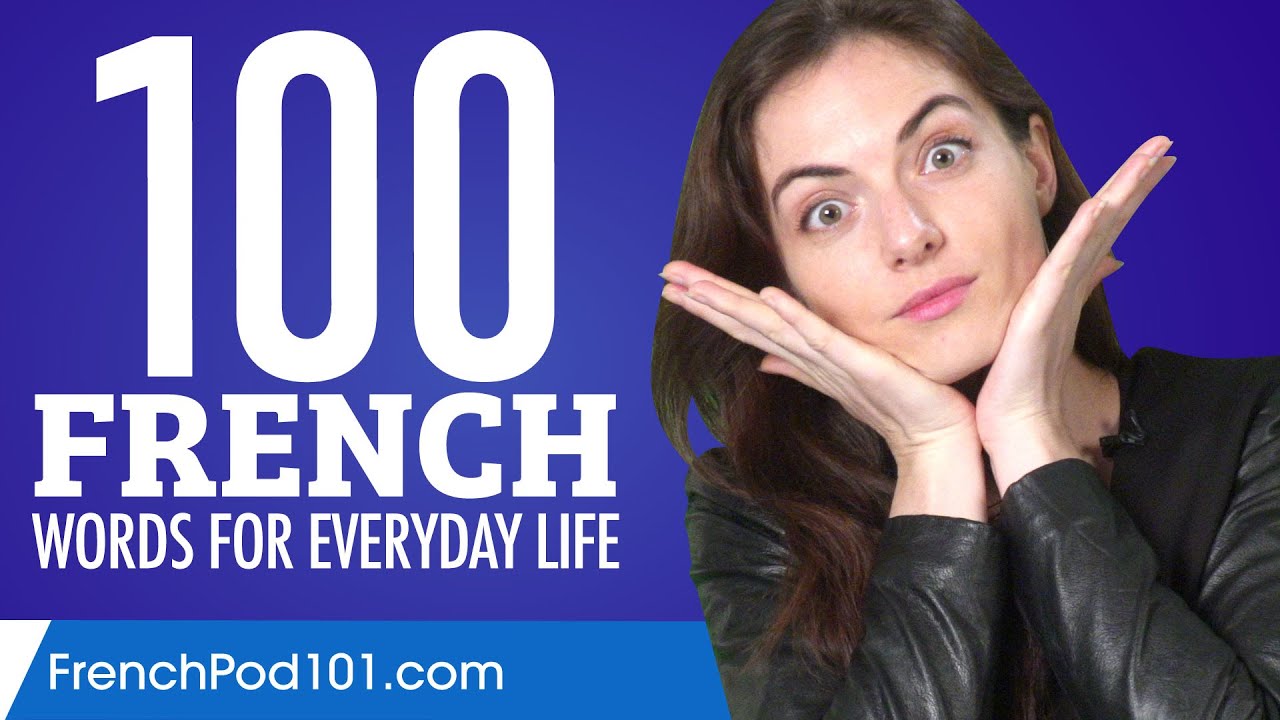 100 French Words for Everyday Life - Basic Vocabulary #5