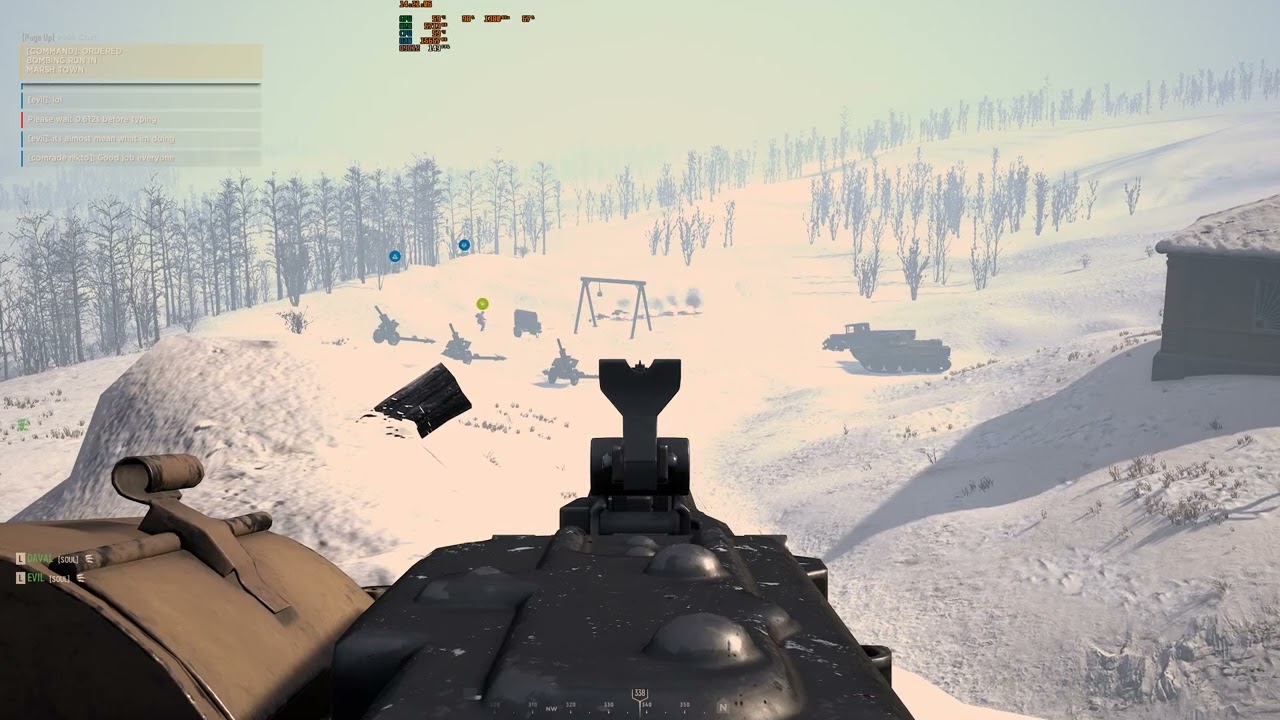 Hell Let Loose spawn camp with the MG and Flamethrower Combo