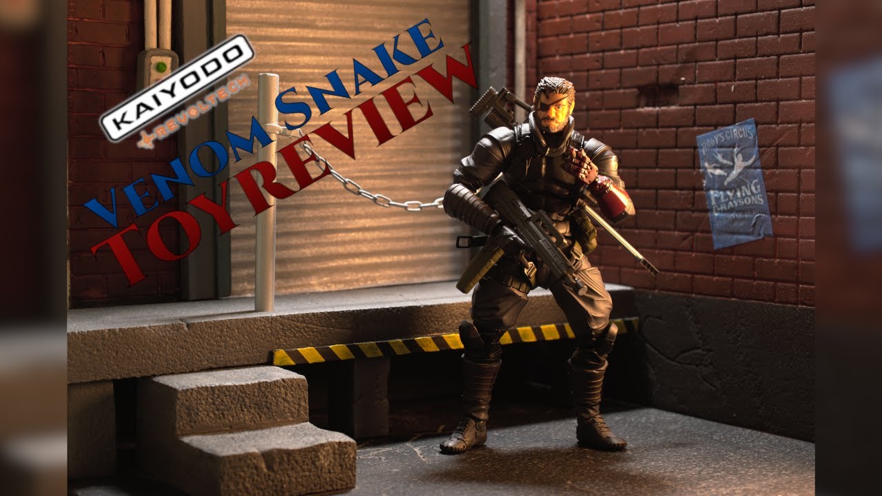 Unboxing und ToyReview - Venom Snake Kaiyodo Revoltech Vulcanlog No004