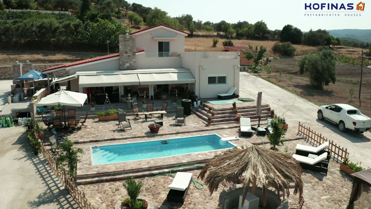 Prefabricated house of KOFINAS SA in Mytilini