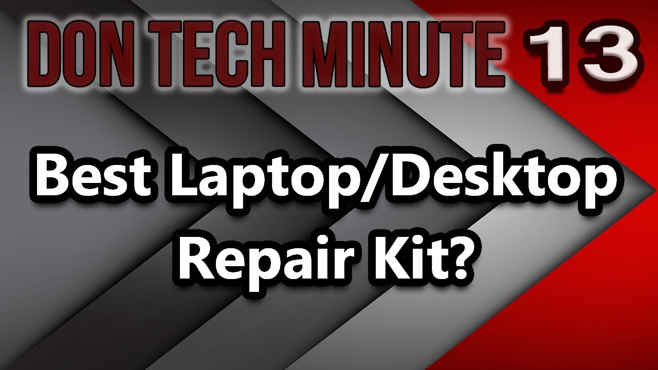 The BEST Computer Repair Toolkit? (Laptop, PC, Phone Fixes!) | The Don Tech
