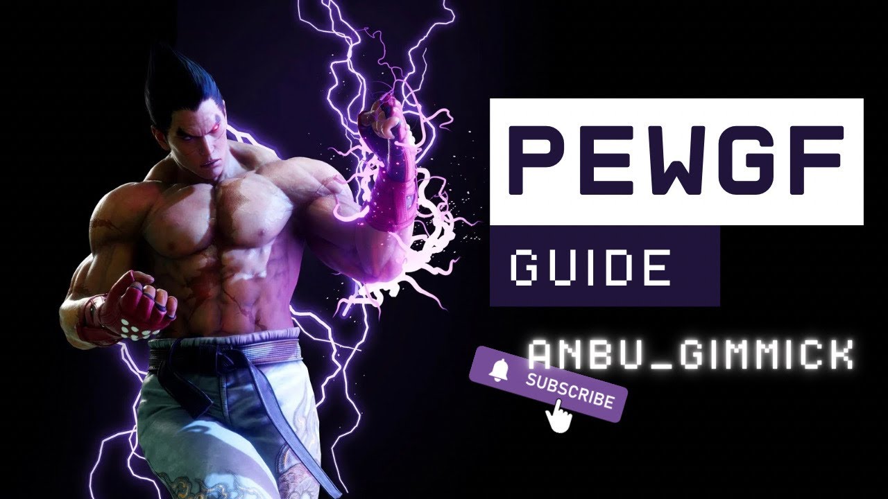 ANBU_Gimmick - How To PEWGF on Pad (Guide WITH CONTROLLER DISPLAY) [Tekken 8]